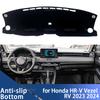 Для Honda HR-V HRV Vezel RV 2023 2024 Авто Накладка на приборную панель Коврик на панель Накладка на приборную панель Ковер Dashmat Защитные коврики от УФ-лучей