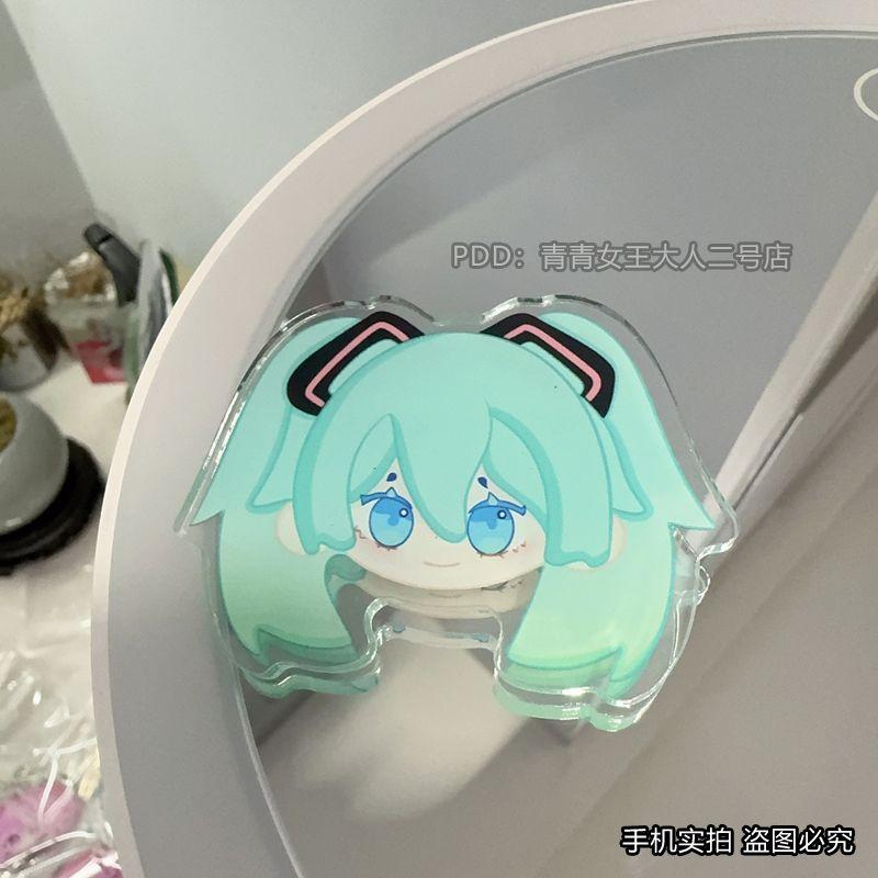 Акриловый значок-булавка Hatsune Miku, милый мультяшный значок, подвеска на рюкзак, брошь, игрушка для студента, забавный подарок, подарок-награда