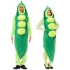 [monoii] Halloween Cosplay, Funny Mascot Costume, Edamame Soybean Costume