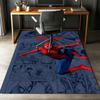 Custom Name Spider Man Printed Carpet,Rug for Office Chair Living Room Bedroom Kitchen Room Decor Gifts.