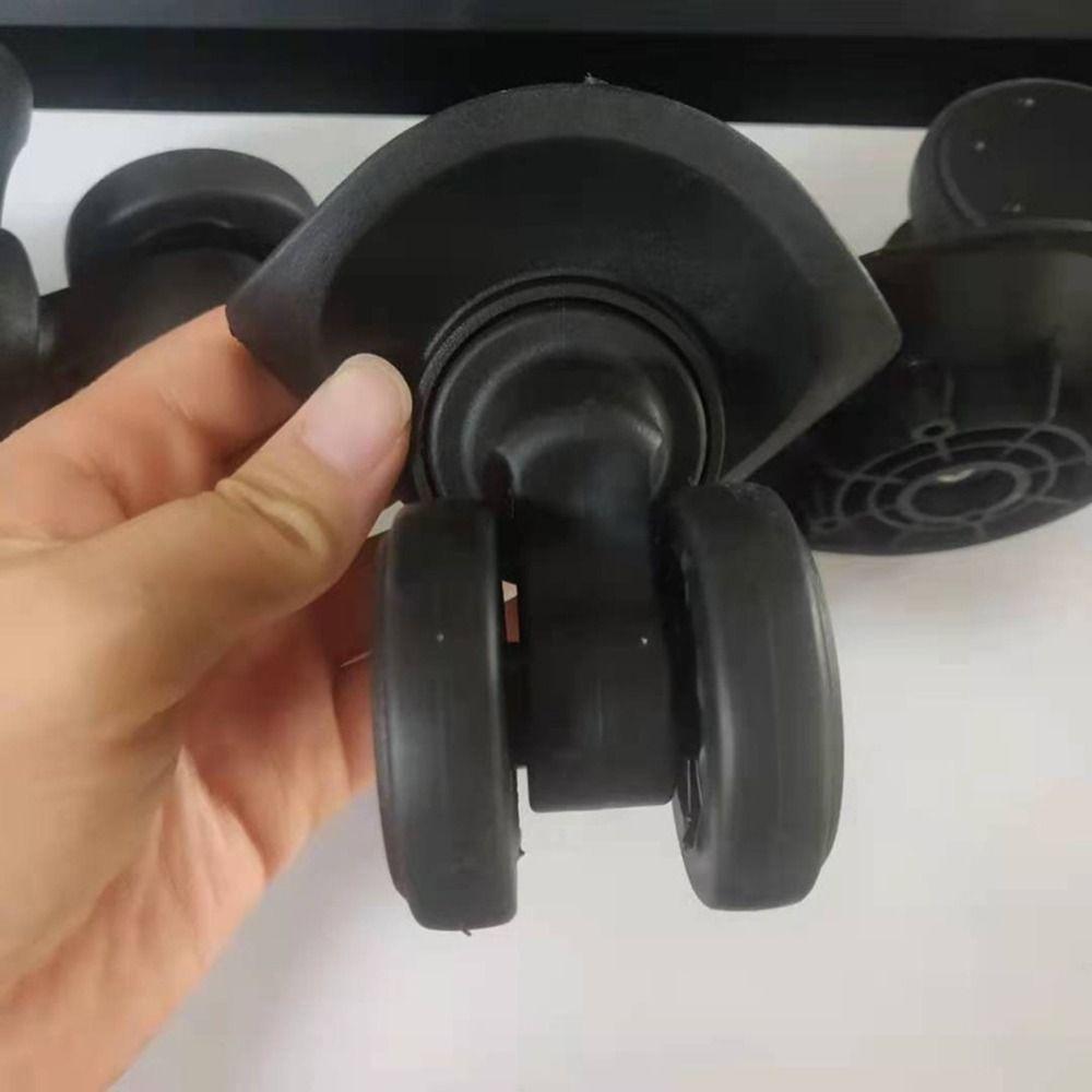 2Pcs Thick Flat Rubber Ring Silicone Tightle Stretchable Wheel Ring Flexible Elastic Silicone Luggle Wheel Hoops Diameter 35mm
