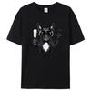 Men's Summer Bulldog Letter Print Luxury Short Sleeve T-shirt Summer Street Fashion T-Shirt