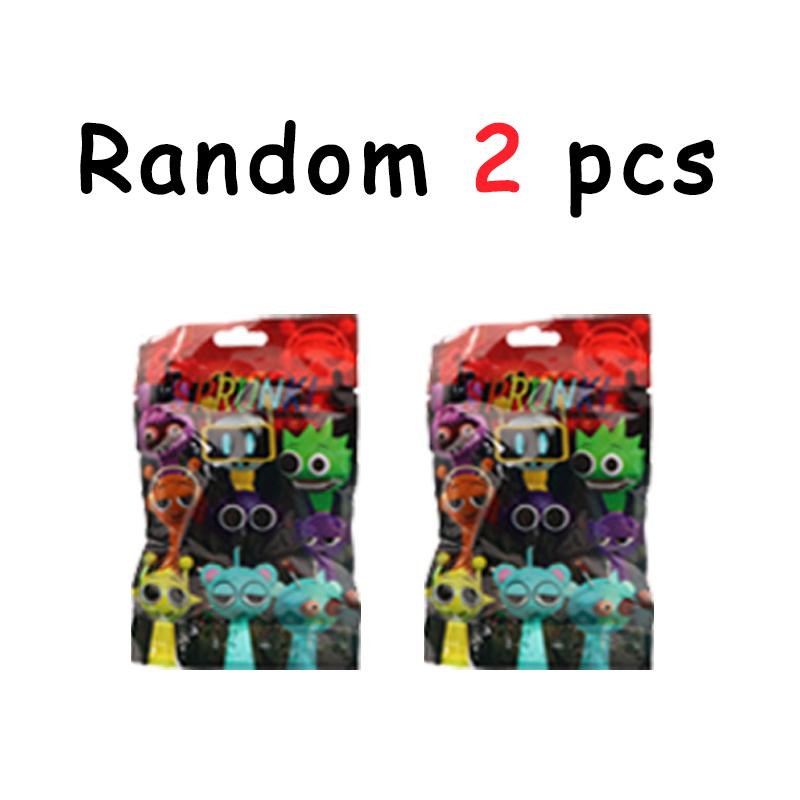 Game Sprunki Pvc Figure Toys 7cm Sprunki Incredibox Action Figures Collection Model Doll Toy for Kid Birthday Christmas Gift