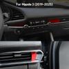 Верхняя отделка из замши LHD RHD Наклейка для Mazda 3 Axela BP M3 2019 2020 2025 2025 2025 2025 2025 Панель воздуховода приборной панели автомобиля