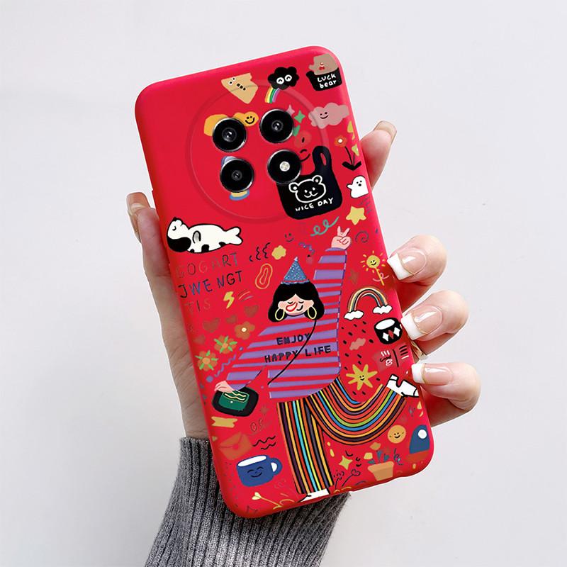 Чехол для Oppo Realme 13 Pro Funda Милый Мультяшный Кот Собака Лиса Силиконовый Мягкий Задний Чехол Для Realme 13 Pro Plus 13pro 5G Чехлы для Телефона