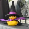 Декор для автомобиля Маленькая желтая уточка с метлой Гарри Поттера для салона