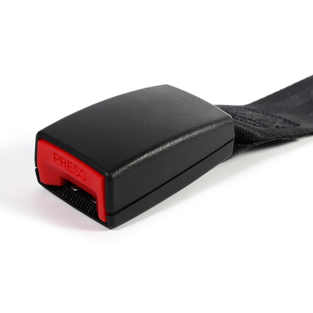 Автомобильный ремень безопасности Удлинитель ремня безопасности с пряжкой Черный