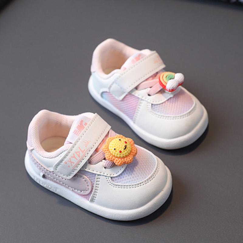 TWINFLAMES Baby Softsole Shoes Non-slip Toddler Shoes 0-2 Years Old Baby Shoes New Toddler Net Panel Shoes