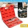11pcs Valve Stem Seal Seating Pliers Tool Removal and Installer Set Oil