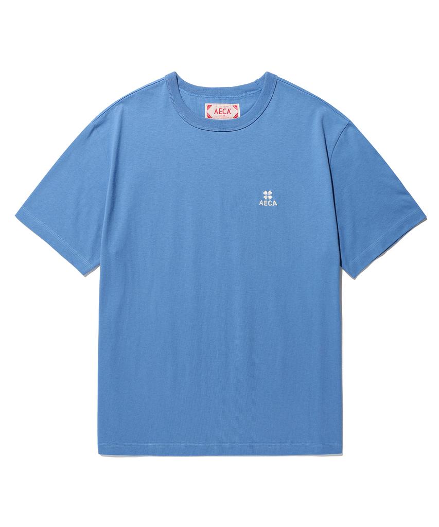 AECA Everyday Aeca Clover Half Sleeve Tee-Blue