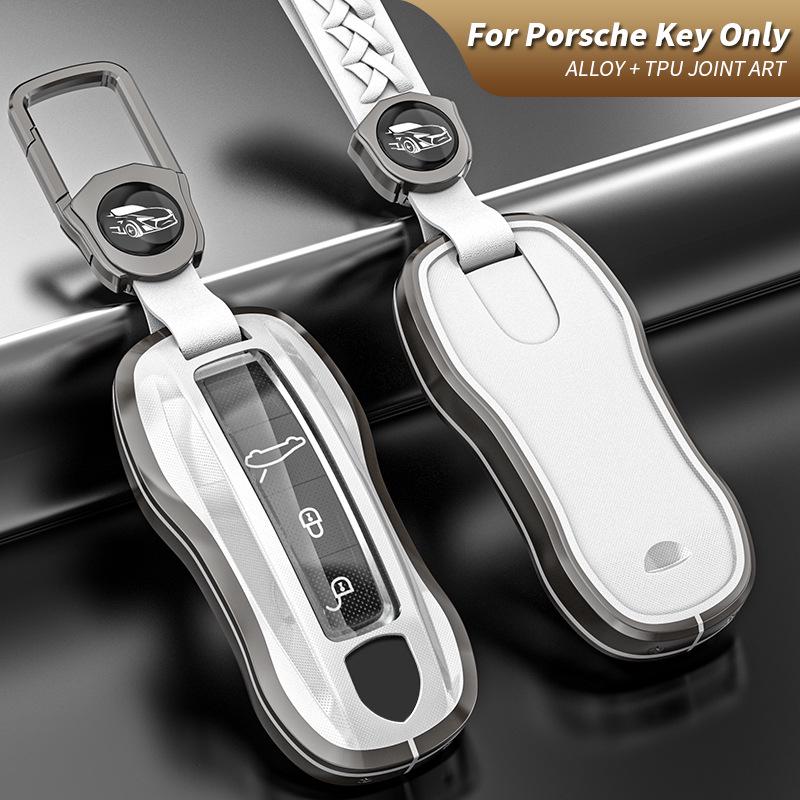 Porsche Key Shell: Compatible with 718, Cayenne, 911, Macan, Panamera Models