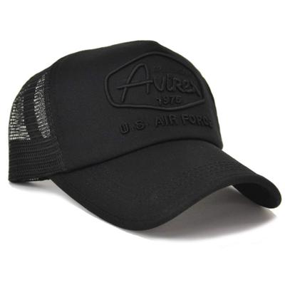AVIREX Сетчатая кепка с вышивкой AIR FORCE 14590200 (Все черное)