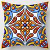 Красочная наволочка с национальным цветочным антикварным фарфоровым принтом, удобный чехол для дивана, автомобильного сиденья, богемный хиппи, домашний декор