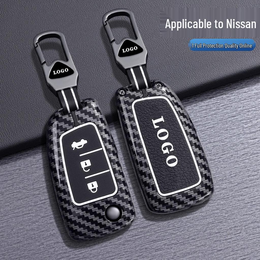 Чехол для ключа Nissan для Sylphy 14-го поколения, Bluebird, Teana, Qashqai и Kicks