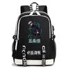 Jujutsu Kaisen Принт Школьный рюкзак Повседневный Аниме Daypack для Мальчиков Девочек Школьная сумка Легкий