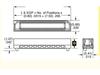 ERF8-025 50-Pin Female Connector, 2 Rows, 7/10mm Mating Height