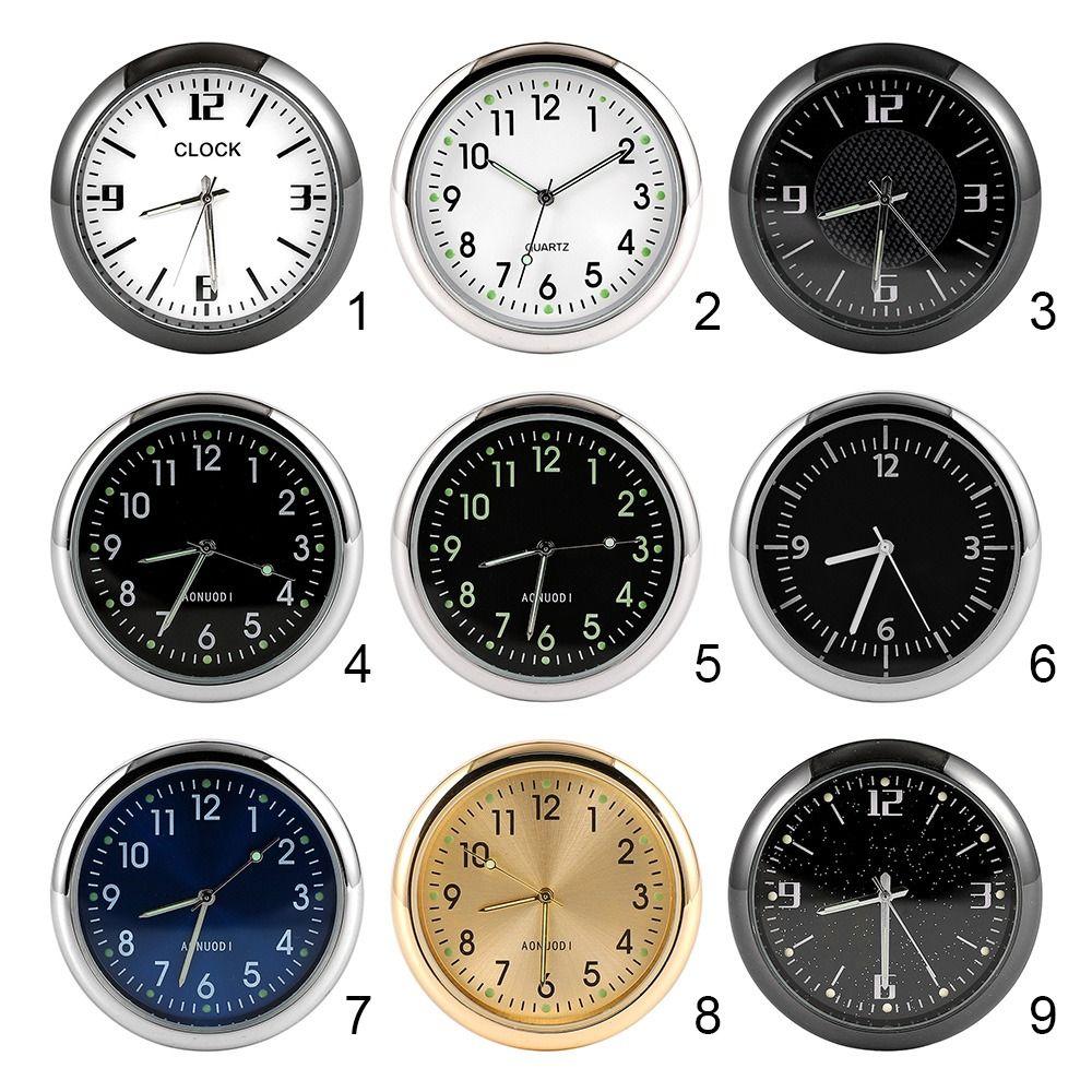 Accessories Decoration Analog Watch Car Clock Interior Car Watch Sticker Clock Car Interior