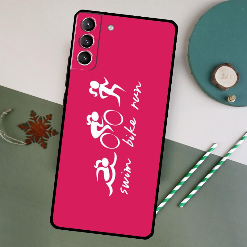 Mountain Bike Cycling Phone Case For Samsung Galaxy S26 S24 Ultra S20 S21 S22 S23 S25 Plus S10 S25 FE Back Cover
