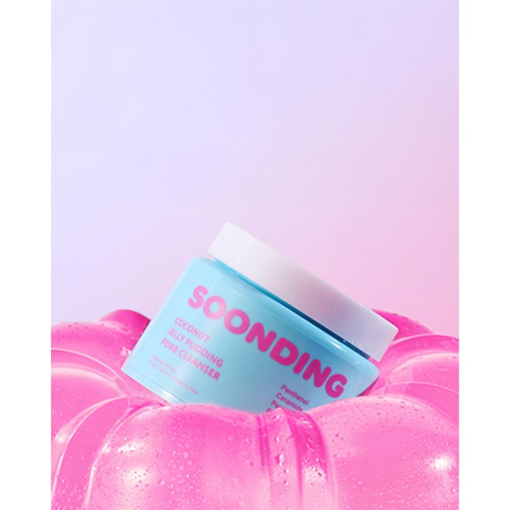 Soonding Sunding Coconut Jelly Pudding Pore Cleanser 100ml Dual Composition