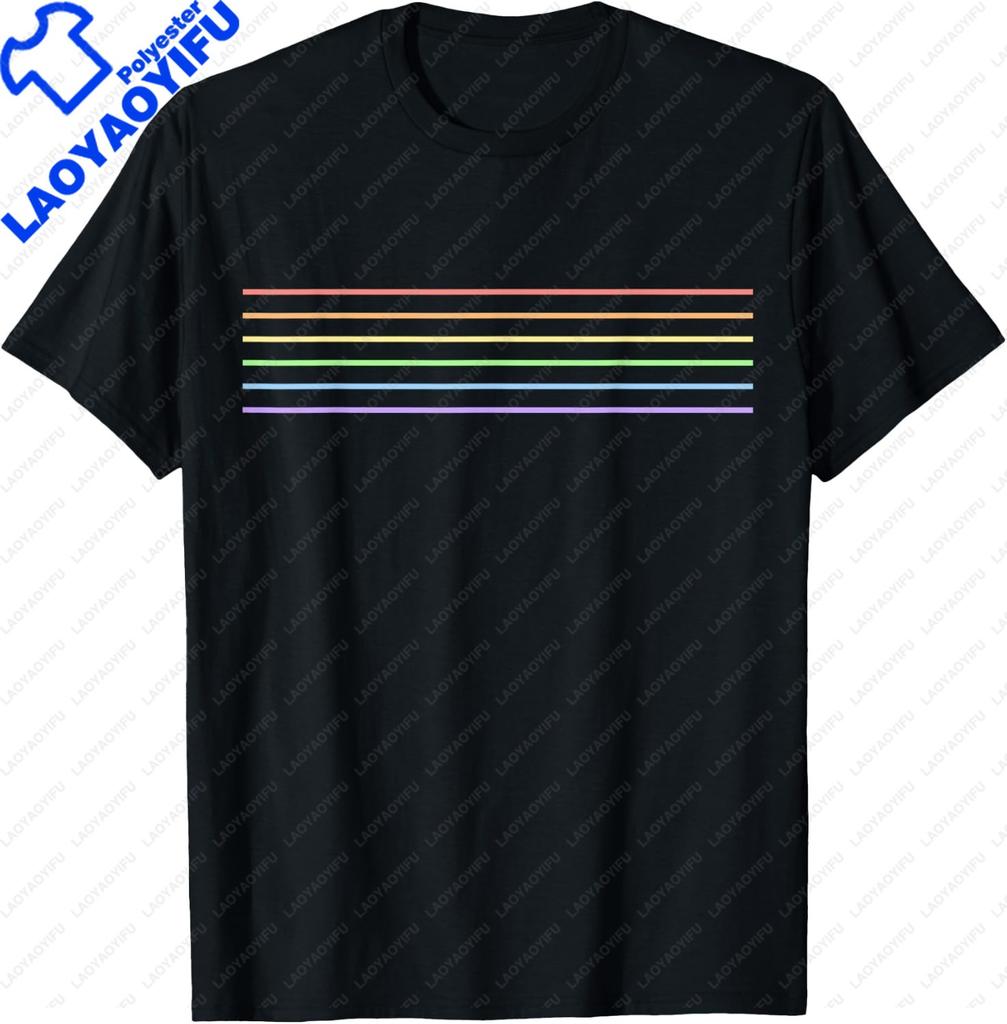 Funny Lesbian Pride Flag Not A Phase T-Shirt Personalized Clothing Short Sleeve Camisas Streetwear