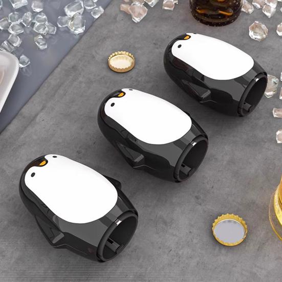 Открывалка для бутылок Магнитный штопор для пива и вина Милый штопор в форме пингвина Креативный барный инструмент для бутылок колы, пива, газировки