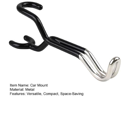 Bow Buddy Vehicle Mount Adjustable Compound Bow Holder for Car Headrest Universal Headrest Rod Hanger for Hunting & Outdoor Travel