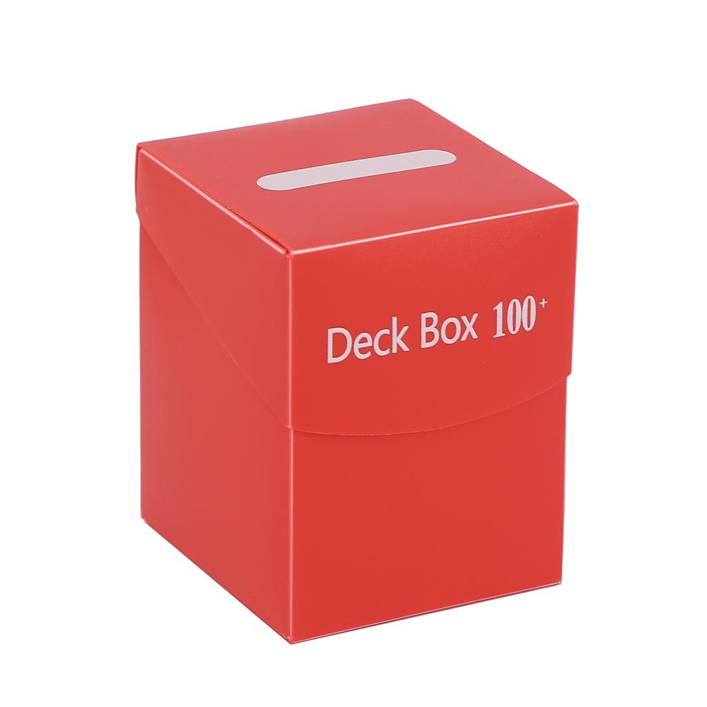 Deck Trading Cards Box for 100+ Game Baseball Card Storage Box Playing Card Carrying Case for Family Party Games Supplies