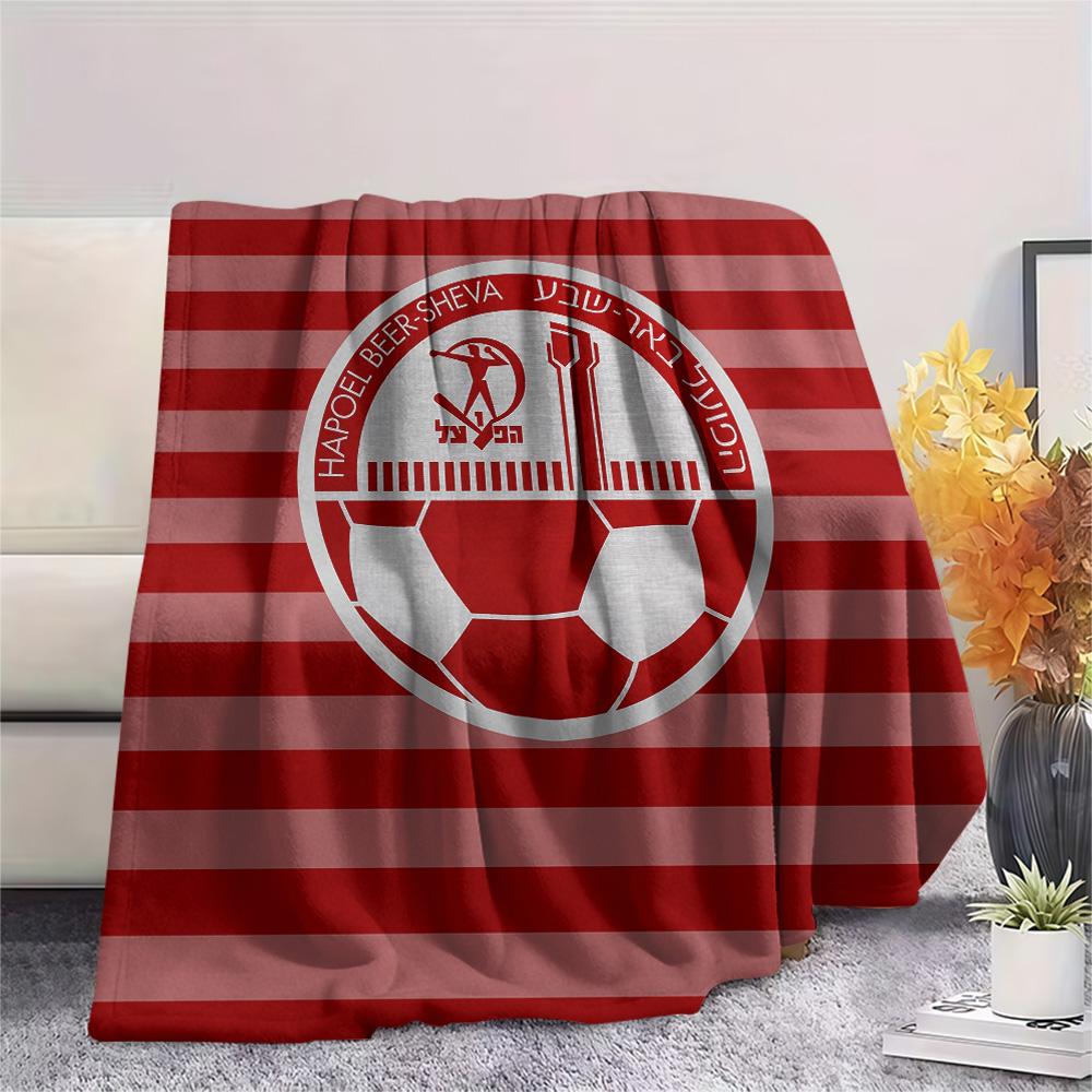 Bnei Brak Workers Football Club  Print Flannel Blanket, High quality Comfortable for All Seasons, Home Decor, Warmth and Comfort