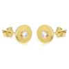 [R2057] - Gold Plated 'Sissi' Earrings - 10 Mm