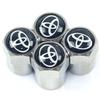 Колпачки на ниппель колес автомобиля Декор колес Для Toyota Corolla Yaris Camry Reiz Camry CHR Avensis RAV4 Prado Auris Автомобильный брелок