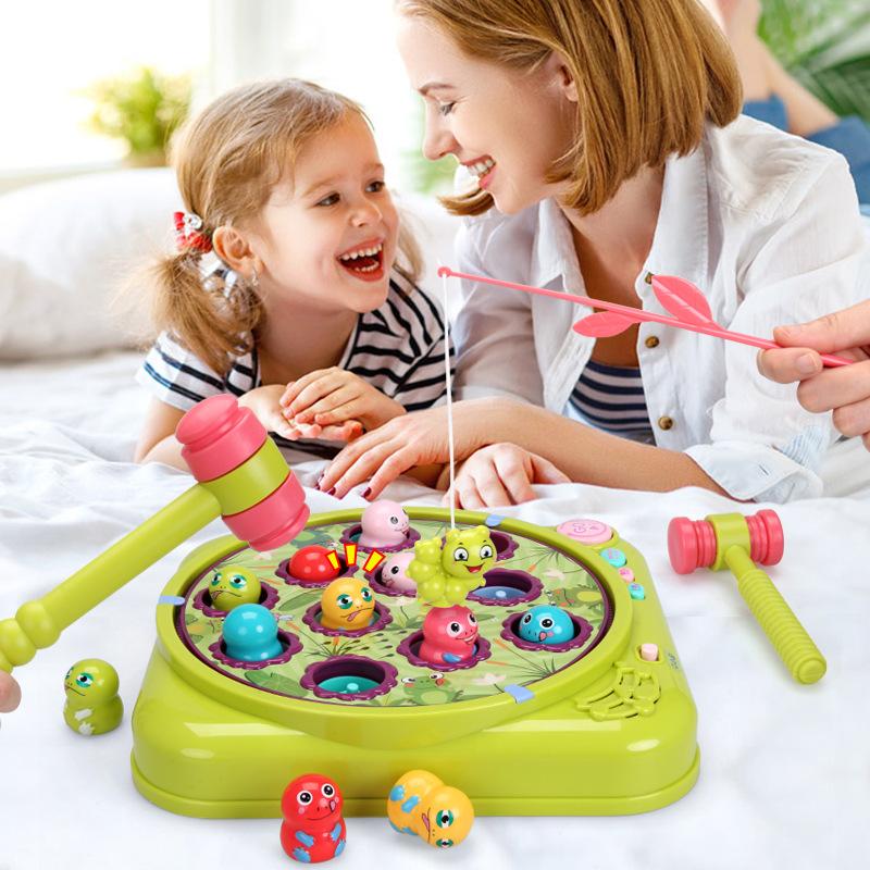 Пятизвездочный детский электрический хомяк Дяоюйтай, многофункциональный музыкальный интерактивный игровой автомат для родителей и детей, игрушка