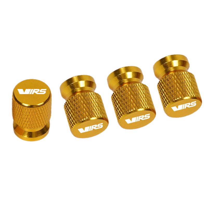 QHCE9 4pcs Car Wheel Tire Valve Caps Tyre Stem Covers Airdust Waterproof For Skoda VIRS Octavia Kamiq Kodiaq Karoq RS Superb Fabia