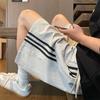 Мужские спортивные шорты MEDE с 3 полосками, из ледяного шелка, быстросохнущие