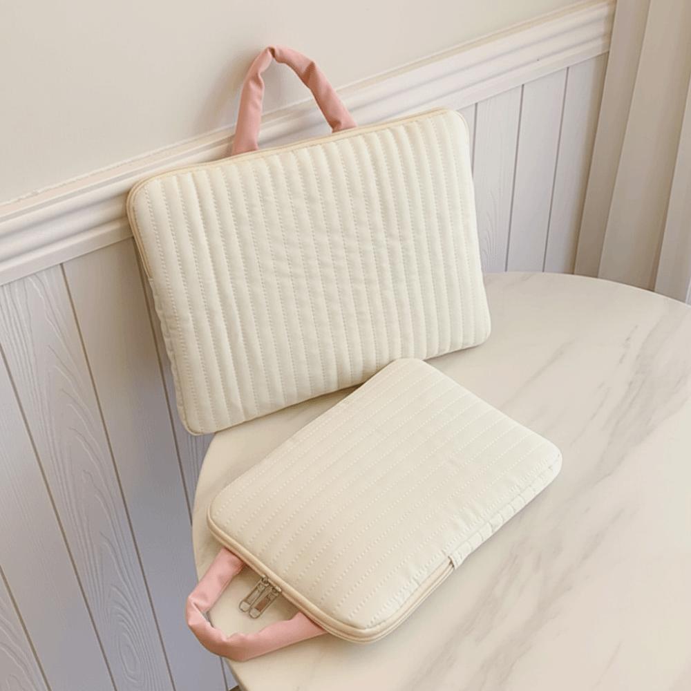 Korean Style Laptop Sleeve Cover Bag Soft Case Notebook Sleeve Pouch Laptop Accessories