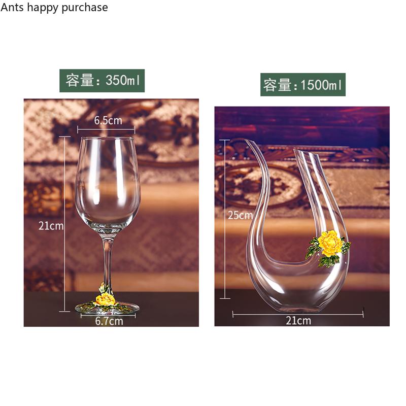 Бокал для красного вина, набор бокалов, хрустальный бокал, винный графин, фляга, диспенсер для вина, барная посуда, наборы для вина, изысканные подарки