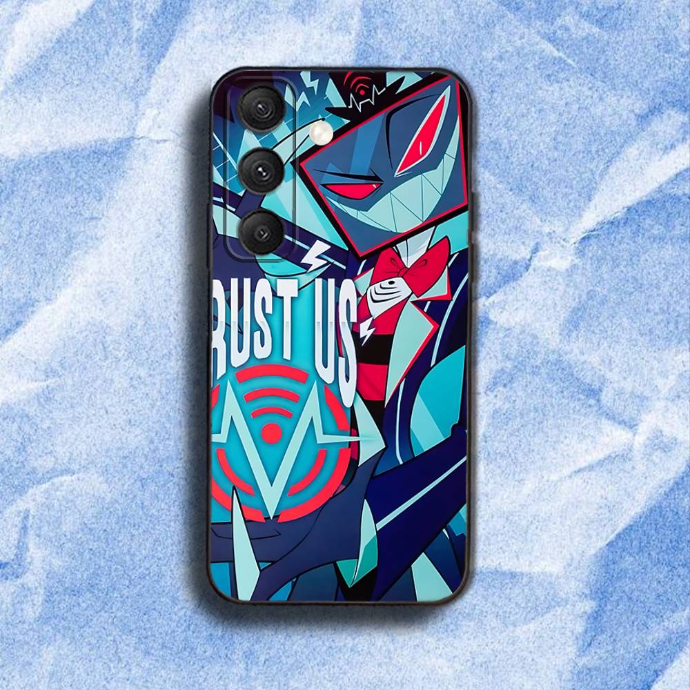 H-Hazbin Hotel V-Vox COOL Phone Case For Samsung S22,S24,S20,S25,S23,S30,S21,Ultra,Plus,Fe,Lite 4G,5G Black Soft Cover