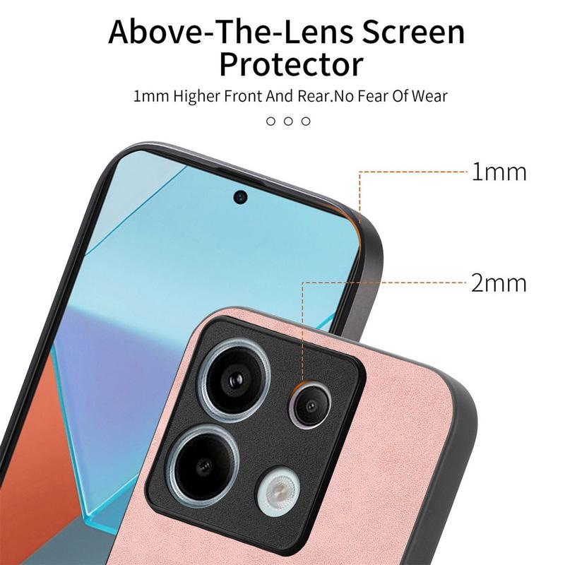 Luxury for Magsafe Magnetic Case for Xiaomi 13t Poco X6 F6 Pro Redmi Note 14 13 Pro K70e 13c PU Leather Shockproof Tpu Hybird Pc Solid Color Case