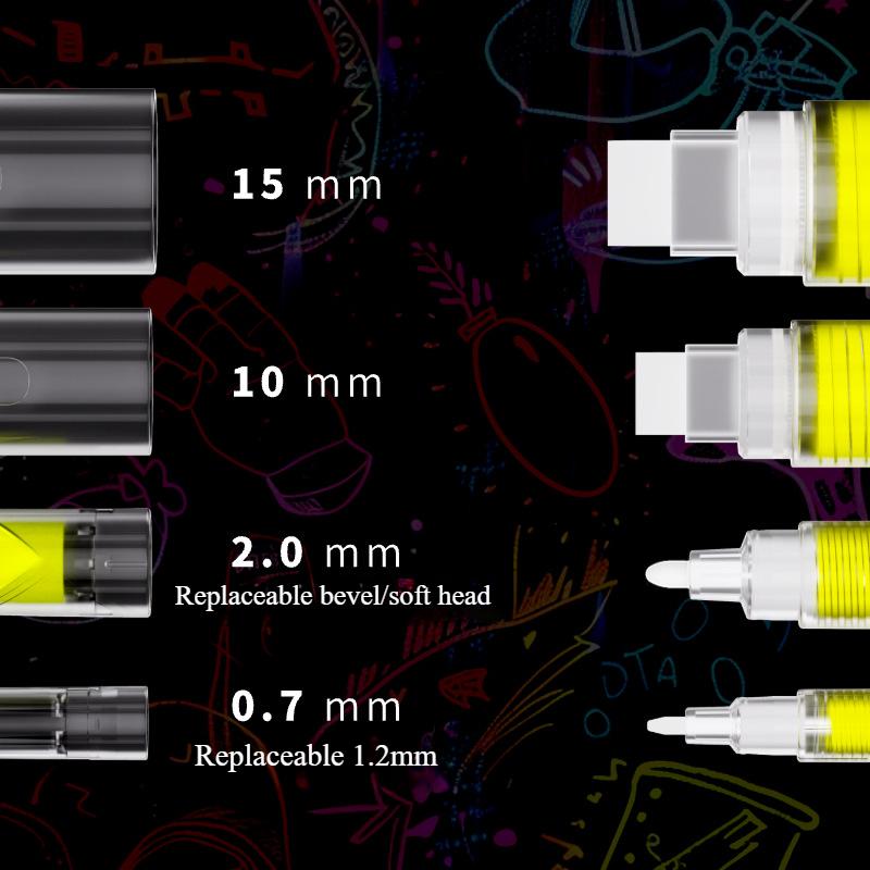 Fluorescent Water-based Pigment Marker Pen Advertising Sign DIY Graffiti Creation Erasable Fluorescent Board Special Pen