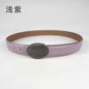 Leather Women'S Belt Cowhide Simple Match Casual Pants Jeans Women'S Pin Buckle Belt