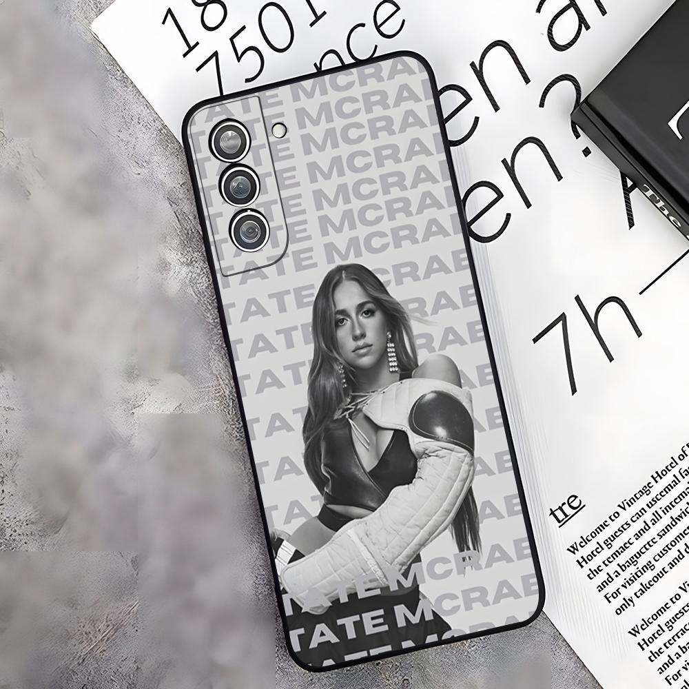 Singer 18 Tate M-McRae Hot Phone Case For Samsung S26 S25 Edge S24 S23 S22 S21 S20 Ultra Plus Fe Galaxy A54 A53 A34 A25 A16 Cov