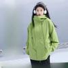 Men's and Women's Same Double Zipper Simple Design Multi-zipper Jacket Mountain Jacket