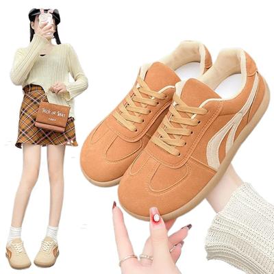 SyfIyno Новая модная тенденция женская повседневная обувь в студенческом стиле с широким носком мягкая удобная плоская обувь повседневная спортивная обувь для отдыха на природе