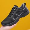 New Training Shoes Resistant To Black Outdoor Breathable Physical Training Running Shoes Men's Lace-up Fashion Men