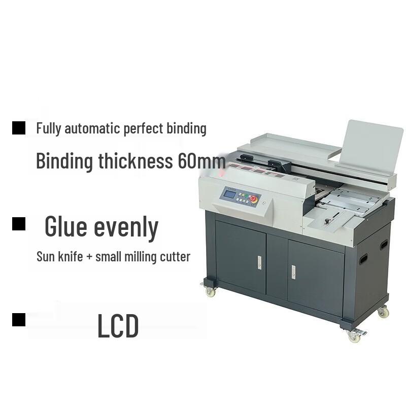 AURORA 60mm Fully Automatic Wireless Glue Binding Machine