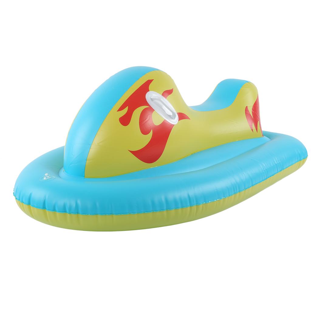 Детская ПВХ надувная лодка-сани с ручкой для зимнего катания на лыжах и сноуборде на открытом воздухе