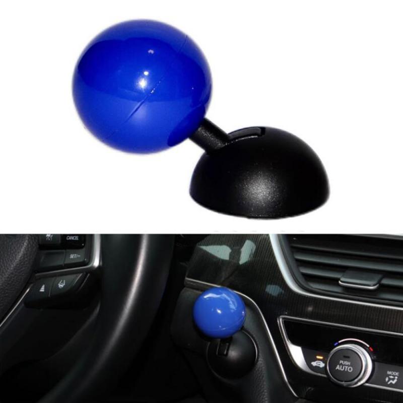 Новая кнопка запуска Push Start Кнопка автоматического зажигания Крышка автомобильной кнопки одним нажатием Коромысло двигателя автомобиля Push Start Stop Рычаг