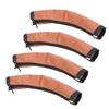 4pcs Stroller Handle Cover PU Lther Washable   Baby Pram Handle Sve  or with   Stroller Accessories