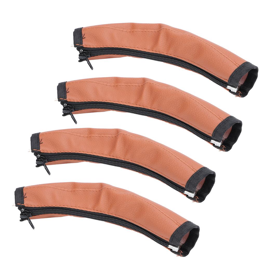 4pcs Stroller Handle Cover PU Lther Washable   Baby Pram Handle Sve  or with   Stroller Accessories