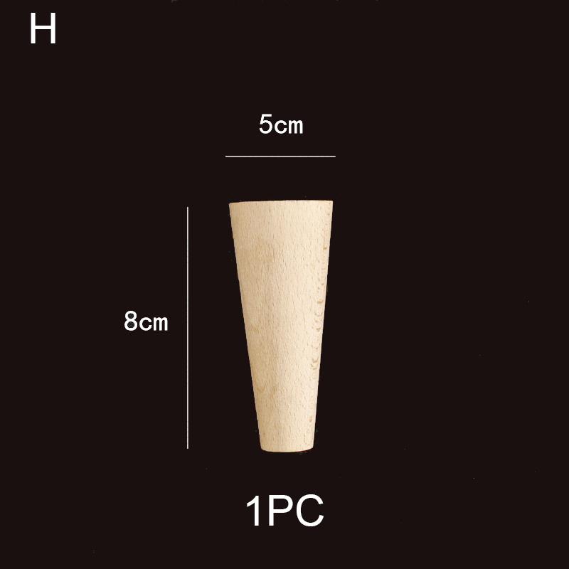 1PC Solid Wooden Foot Furniture Accessories Sloping Legs Stair Railing Home Decor Replacement for Bed Sofa Cabinet Chair Table