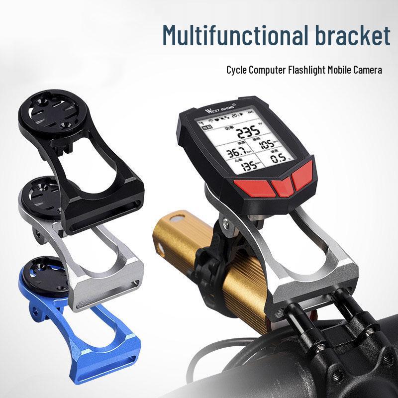 Кронштейн для крепления велокомпьютера и фонаря Garmin & CatEye